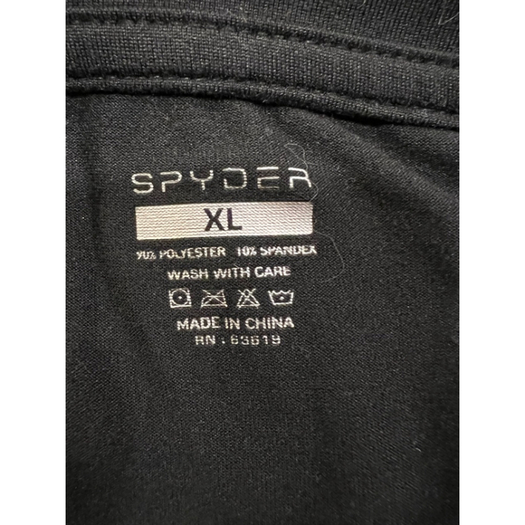 Spyder T-Shirt, XL‎ black - Picture 4 of 4